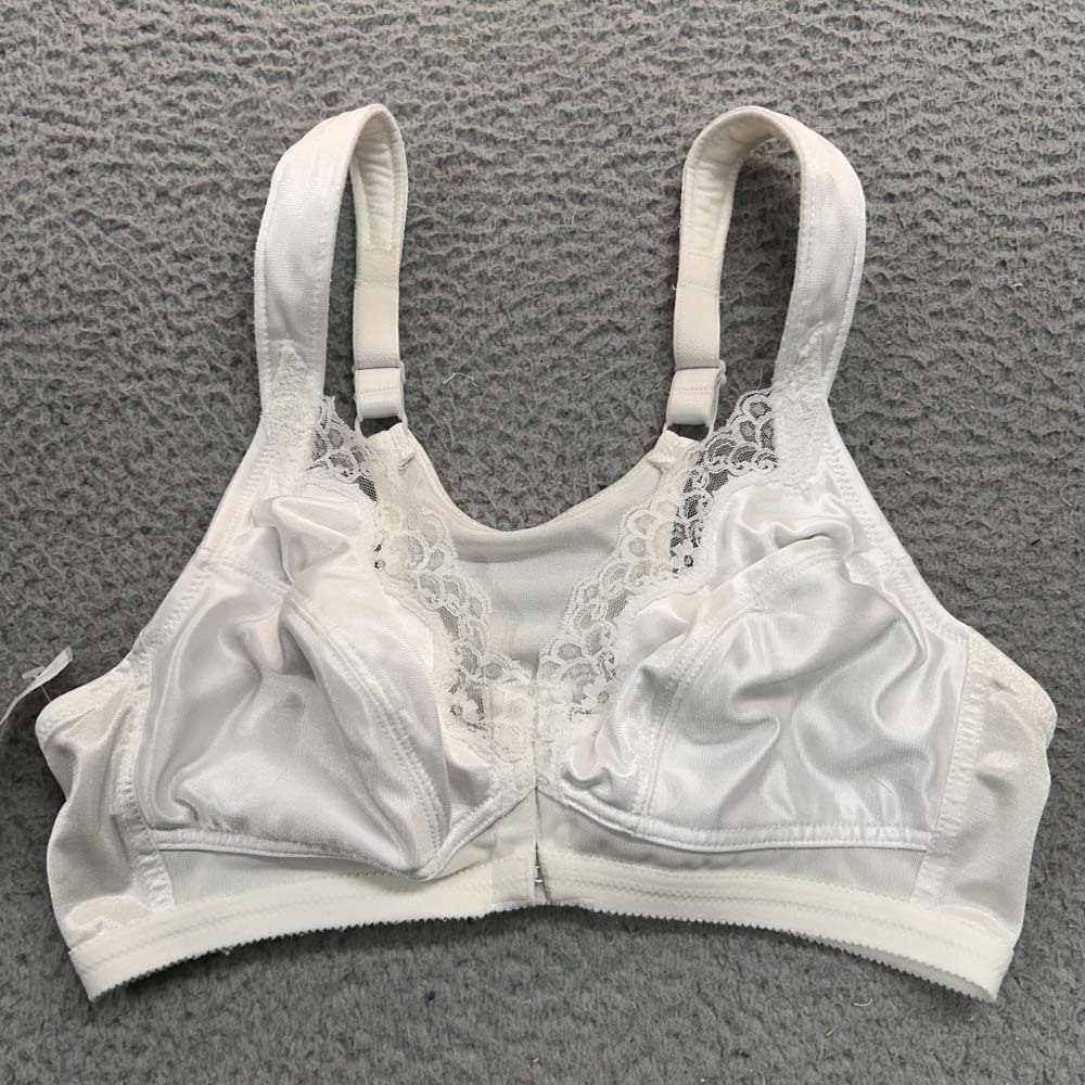 Vintage Gelmart Bra 34B Full Coverage 5490 Front Closure  Satin